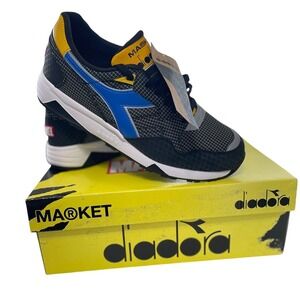 Diadora Wolverine Marvel Black Yellow‎ Blue Sneakers Size 10 M Men's Shoes
